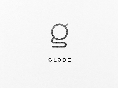 A combination of the letter 'g' and a globe.
