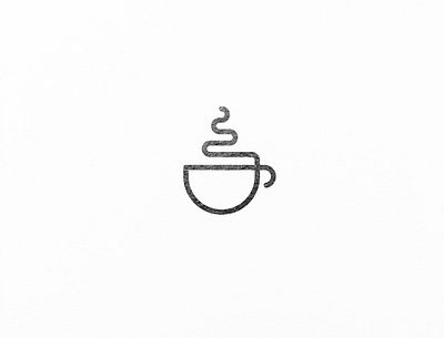 A minimalistic logo design for a coffee shop out of one line. coffeelogo coffeeshoplogo logo logodesign mationdesign minimal logo design minimalistic oneline simple