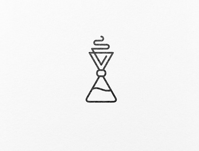 A minimalistic chemex logo design. chemex coffeelogo logo minimal minimalistic