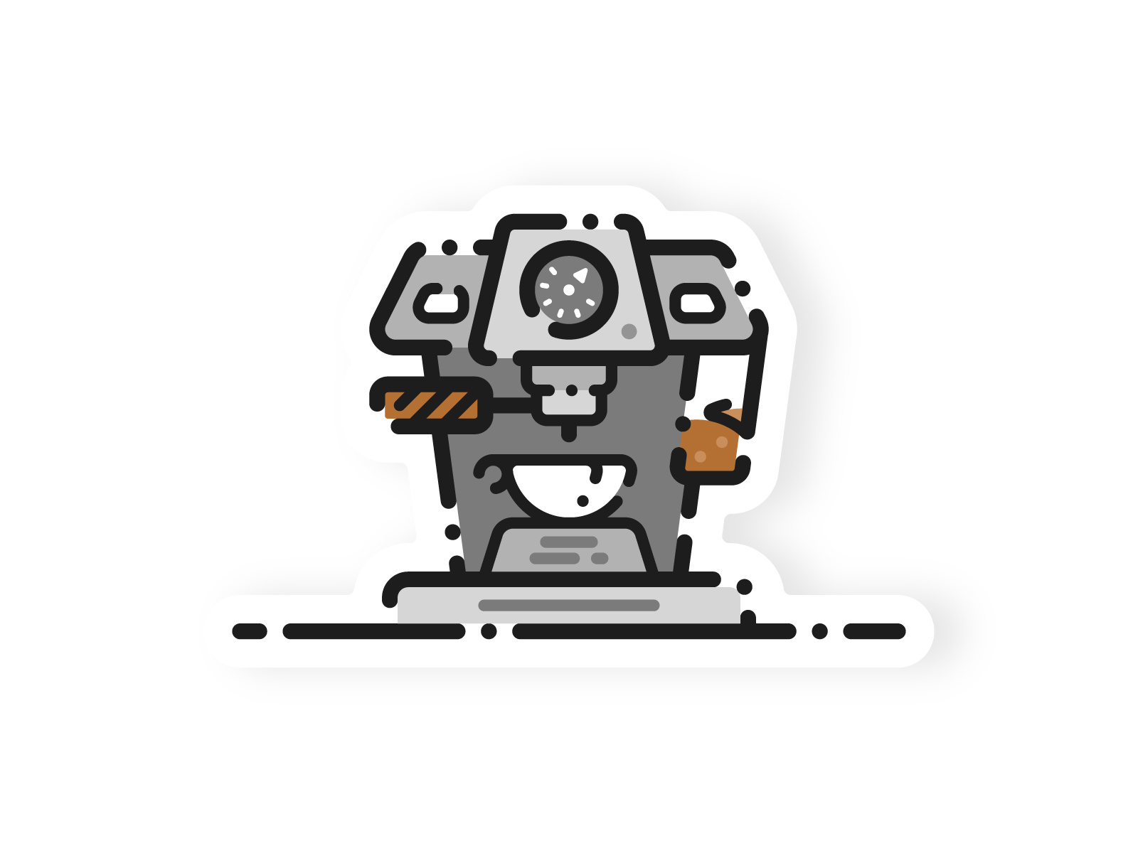 Coffee machine & Cup by Gektor9 on Dribbble