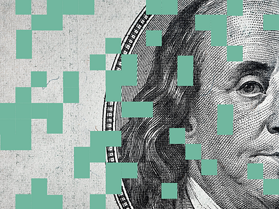The Economic ROI of AI ai collage art design editorial art editorial illustration