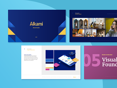 Alkami Brand Book branding graphic design