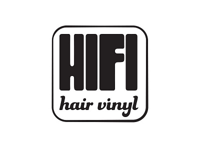 HiFi branding lettering logo logo design retro vintage