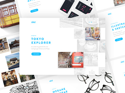 New Portfolio Website clean design japan minimal portfolio semplice ui ux web website
