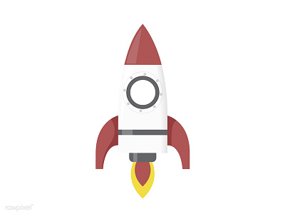 Whoooooosh icons illustration rocket startup vector whoosh
