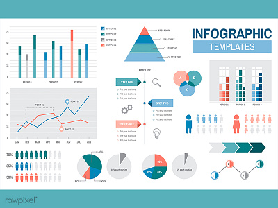 Simple inforaphic vector