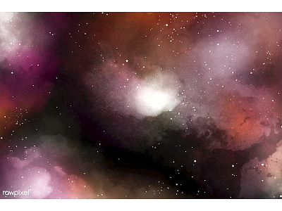 Space Exploration 9 background digital galaxy orange painting pink space universe vector