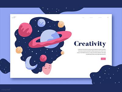 Web Template : Creativity Space