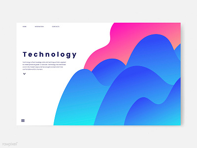 Web Template : Technology Graph