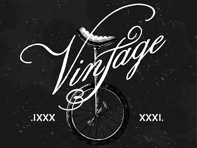 Vintage bike logo bike free logo template vintage