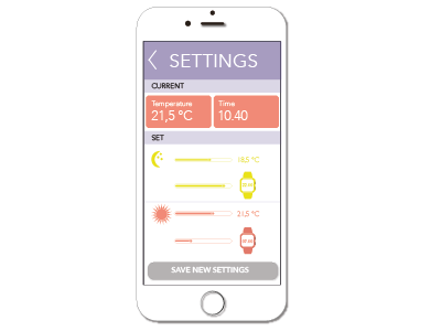 Daily UI, day 7 settings