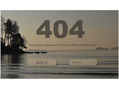Daily UI, day 8 404-page 404 page dailyui webdesign