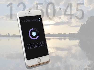 Daily UI, day 14 Countdown app countdown dailyui iphone timer