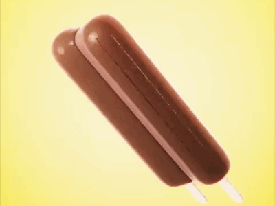 Fudgesicle fudgesicle popsicle c4d animated