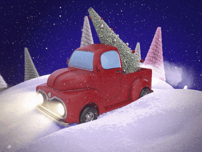 Happy Holidays 2020 3d 3d animation adobe aftereffects animated animation animation design christmas cinema 4d compositing happy holidays holidays snow truck winter xmas