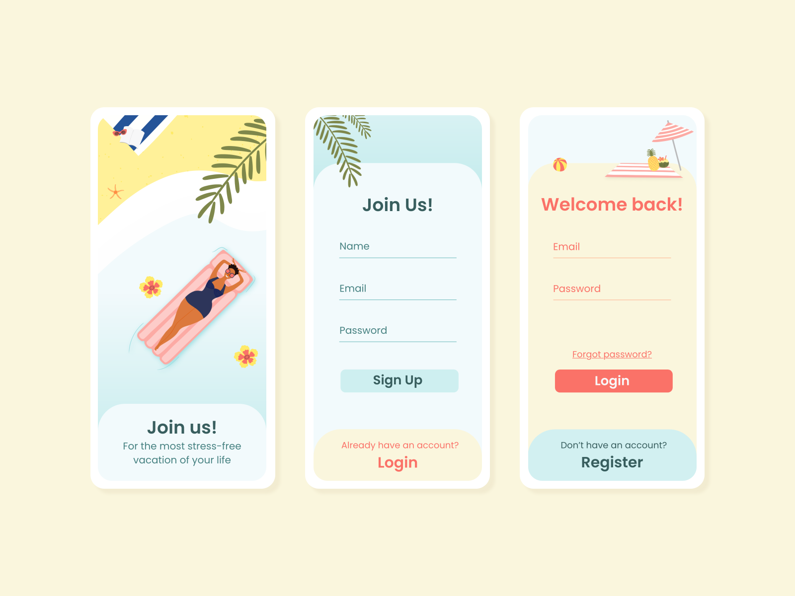 Compass Onboarding Form by Olivia OLeary on Dribbble