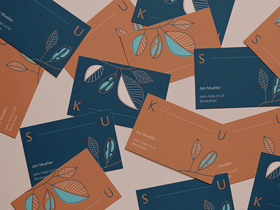 SUKU Coffee Business Cards