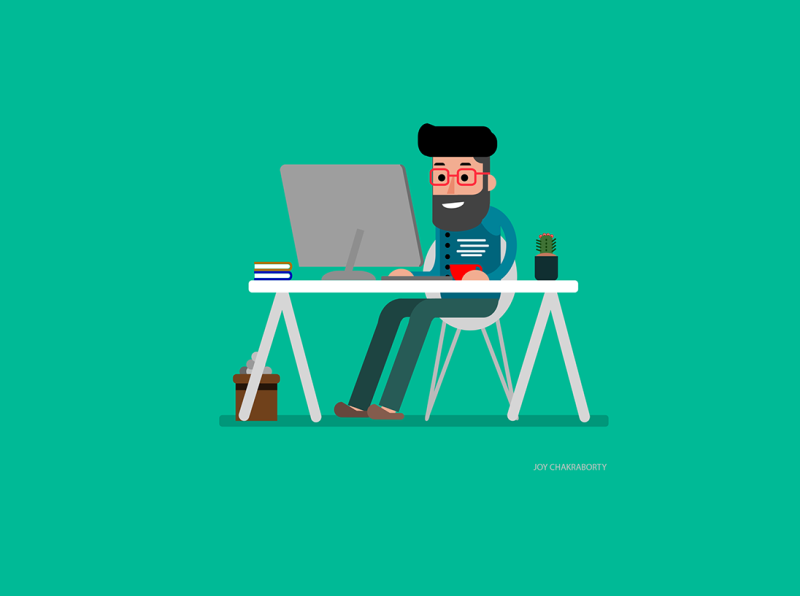 Designer by Joy Chakraborty on Dribbble