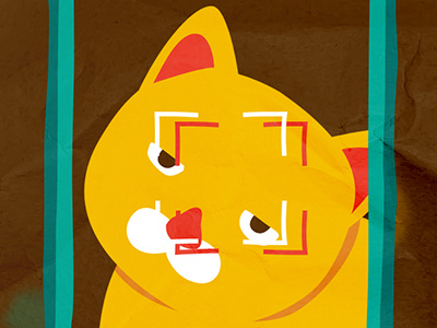 Internet Civil Mark art cat illustration vector