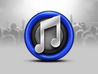 iTunes apple blue icon itunes mac music speaker tunes