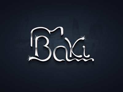 Logo Concept for Baku city baku concept design graphic inspiration logo logos