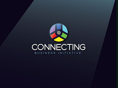 Logo design for CONNECTING Business Initative branding design emblem graphic icon logo studios