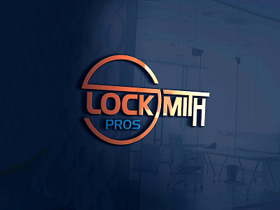 Logo Design for LockSmith PROS branding design emblem graphic icon logo studios