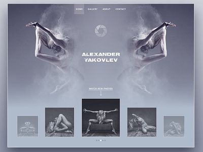 Website Design for Alexander Yakovlev agency desigagency interfacedesign site slothgroup ui uiux ux web webdesign website