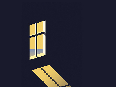 Window Light illustration light shadow vector
