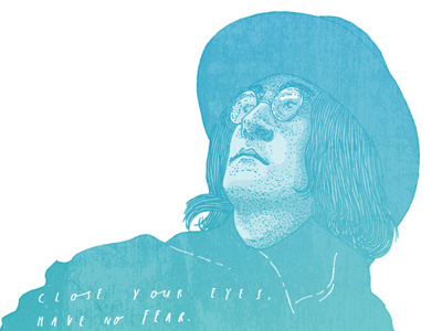John Lennon illustration john lennon portrait