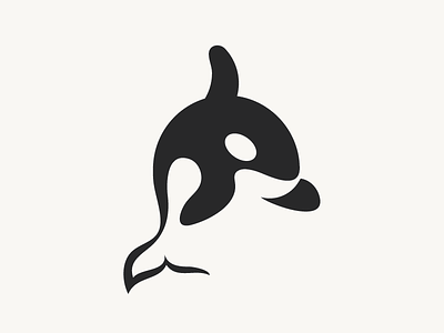 The Orca Project animal graphic design killer whale logo logotype orca sea silhouette