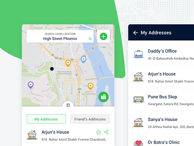 Designing the user experience of NanoAddress designstudio favouritespots geotagging location maps places uidesign uxd uxdesign