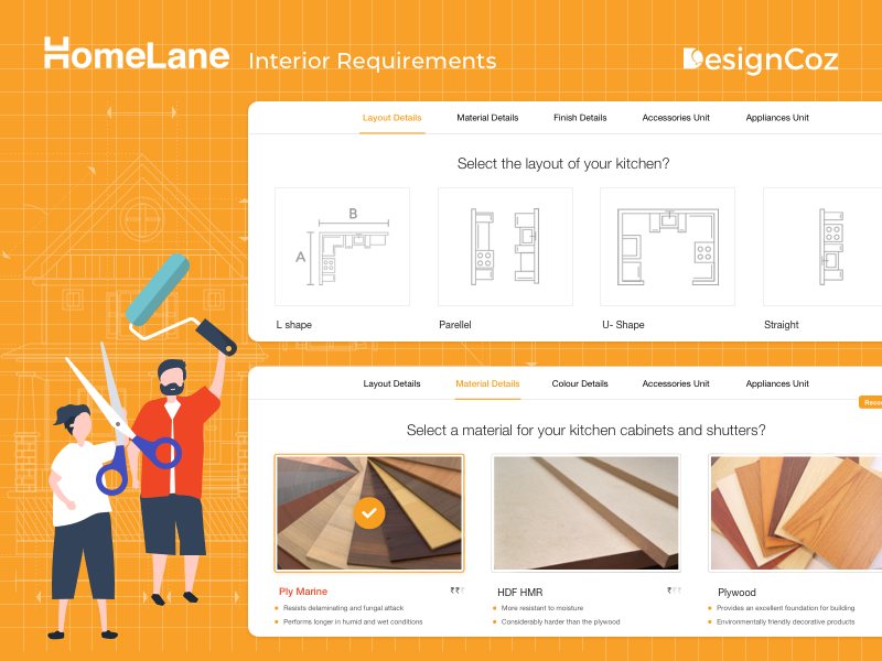 The Ux Design Process For Homelane S Interior Requirements