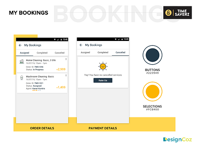 The UX Design Process for Timesaverz App