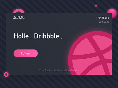 Hello dribbbler