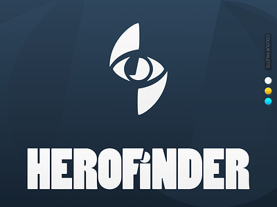 HeroFinder Logo (Dark Version)