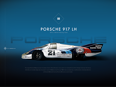 1970 Porsche917k UI