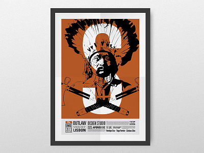 outlaw design Studio - Indian poster