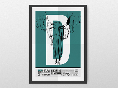 outlaw Design studio - Guns poster