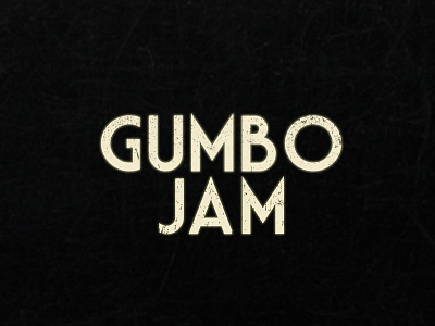 Gumbo Jam dance design graphic logo swing