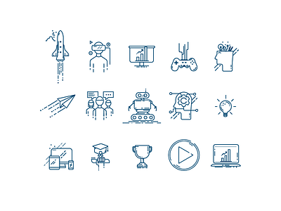 Digital icon set