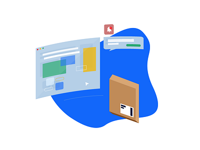 AirMail 2d blue branding design flat graphic icon illustration illustrator minimal tours vector