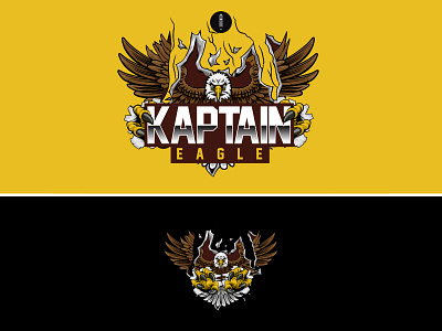 Kaptain Eagle america logo american eagle logo eagle logo logo logo design