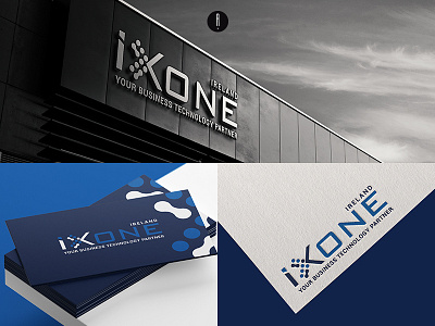 IXone branding logo logo design tech logo technology logo vector