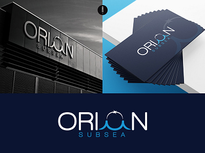 Orion Subsea branding coporate logo logo design orion logo orion subsea sky logo stars logo vector