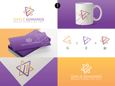 Gayle Edwards branding coporate illustration logo logo design star logo vector