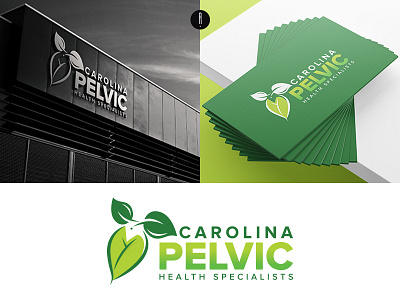 Carolina Pelvic Health Specialists branding coporate feminine logo health logo leaf logo logo logo design vector