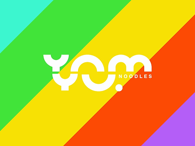 YOMYU Branding branding food branding food logo logo noodle restaurant branding restaurant logo wordmark