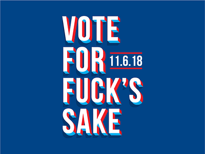 Vote for fucks sake go vote govote vote