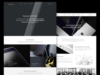 Arthur Holm, Web design ui ux web design